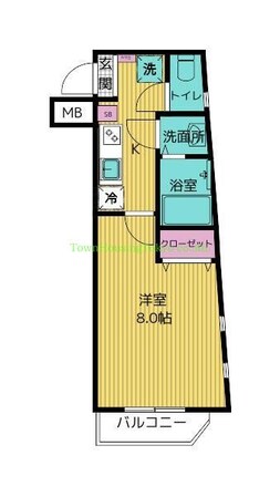 リンクフィールド井の頭の物件間取画像